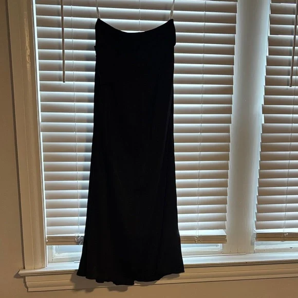 Azazie Elegant Black Wedding Dress - Picture 3 of 4